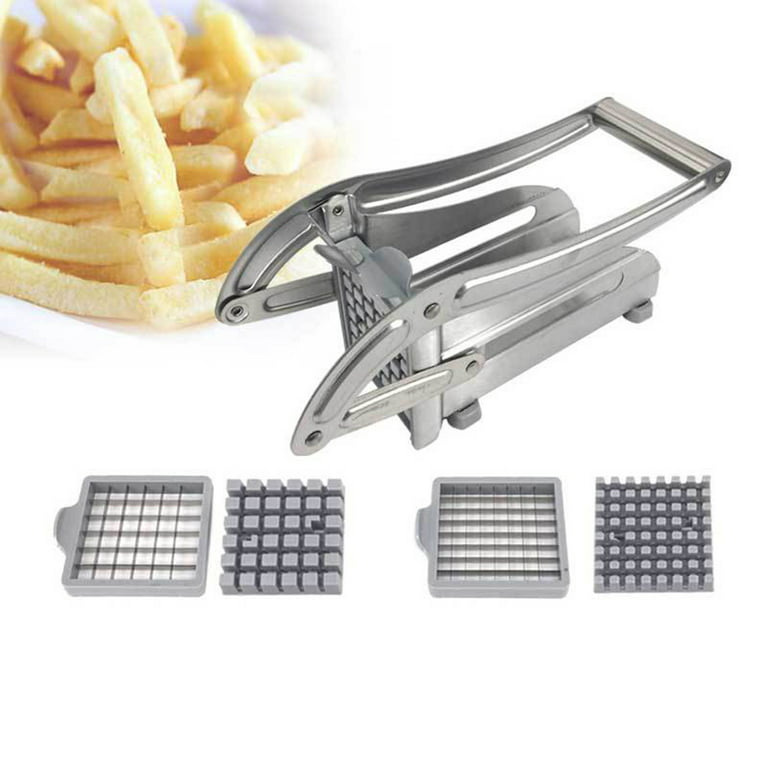 Stainless Steel Potato Chipper French Fries Slicer Chip Cutter Chopper  Maker