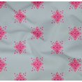 thumbnail image 4 of oneOone Organic Cotton Poplin Twill Fabric Floral Block Print Fabric BTY 42 Inch Wide, 4 of 4