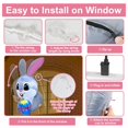 thumbnail image 4 of 4Ft Easter Inflatables Bunny with LED Lights, Blow Up Cute Decor Clearance for Indoor Outdoor Home/Holiday/Party/Yard/Lawn,Gray, 4 of 6