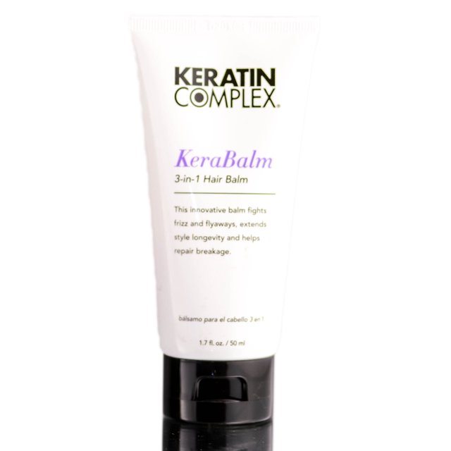 Terapia de Infusión de Complejo de Queratina Coppola Kerabalm 1.7 oz Pack de 2 con Peine de Burla