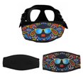 thumbnail image 1 of Paquete de 2 cubiertas de correa de de neopreno para buceadores, ejercicio acuáticos: universal y Cola Funda de correa para gafas de buceo, 1 of 8