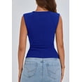 thumbnail image 2 of Remera PRETTYGARDEN Verano 2025 con Mangas Capa y Tejido Acanalado XXL, 2 of 8