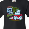thumbnail image 4 of Inktastic I Wanna Hippopotamus for Christmas Cute Hippo Youth T-Shirt, 4 of 5