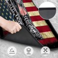 thumbnail image 3 of Salouo Veterans Day1 for Car Floor Mat Set of 4–Car Carpet Mats - Car Mats with Anti-Slip Backing & Driver Heel Pad Universal Fit for Cars, Trucks, SUVs, and Vans, 3 of 6