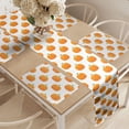 thumbnail image 2 of Ambesonne Fall Colors Table Runner & Placemats, Cartoon Pumpkins Motif, Placemat 4 pcs + Runner 12"x90", Orange Lime Green White, 2 of 2