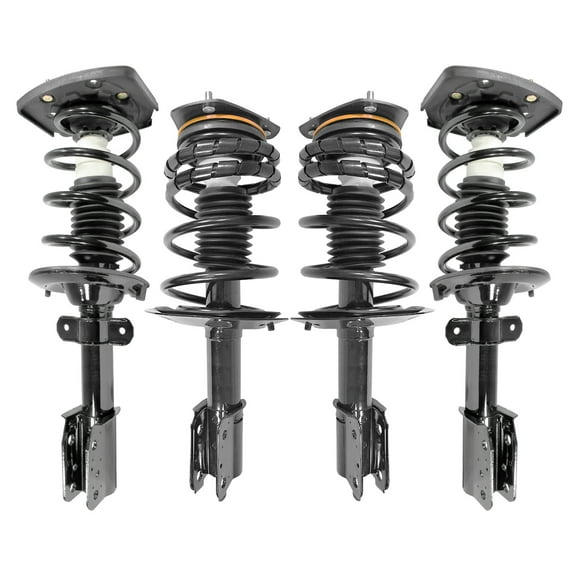 Unity Automotive Front & Rear Complete Strut Assembly Kit Fits 1997-2005 Buick Century, 4-11020-15021-001