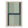 thumbnail image 3 of Casavani Blue Block Printed Area Rugs for Bedroom and Living Room, Ourdoor Patio Rug 12x18 feet, 3 of 5