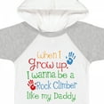 thumbnail image 4 of Inktastic Rock Climber Like Daddy Boys or Girls Baby Bodysuit, 4 of 5