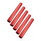 thumbnail image 1 of 5 bastones de relevo, bastones de atletismo, suministros prácticos, aleación de aluminio, reutilizables. Rojo, 1 of 9