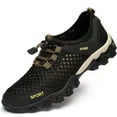thumbnail image 4 of KELINFONG Men's Hiking Shoes Lightweight Breathable Trekking Trails Shoes Anti Slip Waterproof Outdoor Shoes, 4 of 6