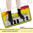 thumbnail image 6 of WICVIK Potty Piano Sounding Rug Novelty Potty Piano Sounding Rug Creative Bathroom Fun Toe Tapping Musical Keyboard Toilet Floor Mat Toilet Piano Mat Makes a Great Gag Gift for All Ages, 6 of 8