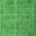 thumbnail image 1 of Ahgly Company Indoor Square Abstract Emerald Green Modern Area Rugs, 8' Square, 1 of 4