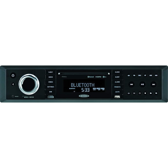 Receptor AV Jensen JWM92A Bluetooth DVD USB HDMI 20 W x 8