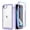 Light Purple, variant on CellEver for iPhone SE 2020/7/8 Case with Screen Protector, Clear Full Body Heavy Duty Anti-Slip Cover (2X Glass Screen Protector Included) - Mint