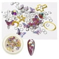 thumbnail image 4 of PENGXIANG DIY Hand Manicure Three Dimensional Butterfly Jewelry Heat Shrinkable Piece, 4 of 5
