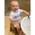 thumbnail image 4 of BemeyourBBs Newborn Baby Boy Girl Golf Outfits Summer Romper One Piece Clothes Casual Golf Themed Pattern Crew Neck Short Sleeve Jumpsuit, 4 of 9