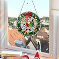 thumbnail image 6 of Noothes Christmas Window Hangings Festive Santa and Winter Scene Ornaments Easy-Hang Decor for Christmas Tree and Home Holiday Decorations, 6 of 7