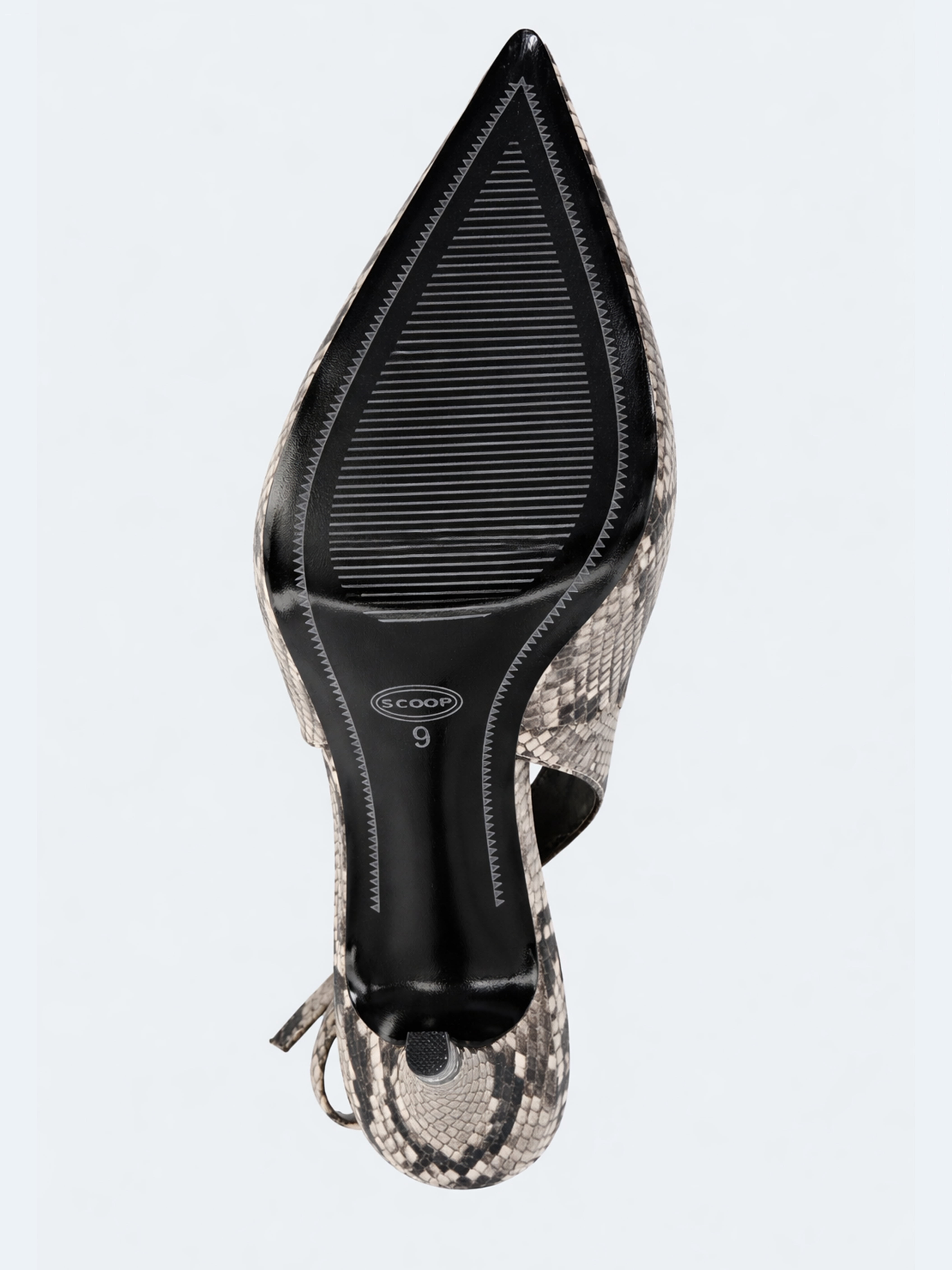 Devil Wears Prada Scoop Collection Women's Pointed Toe Slingback Heels