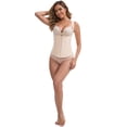 thumbnail image 5 of DARING DIVA Women's Zipper Hook Corset Tummy Control Body Shaper S Beige, 5 of 6
