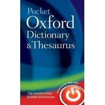 Pre-Owned Pocket Oxford Dictionary and Thesaurus (Hardcover) 0199532869 9780199532865