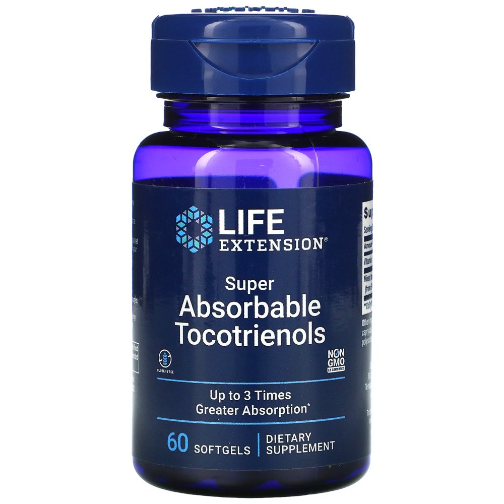 Life Extension Super Absorbable Tocotrienols, 60 Softgels