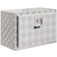 thumbnail image 1 of 24 Inch Truck Bed Tool Box, Heavy Duty Aluminum Diamond Plate Tool Box, 1 of 10