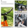 thumbnail image 4 of KAKOWELY front bike rack Bike Front Rack Carrier Bike Cargo Rack Front Bicycle Rack Metal Bike Front Holder Bicycle Accessory Bike Front Storage Rack7.87"X5.91"X5.51", 4 of 4