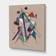 thumbnail image 3 of Designart ' Abstract Compositions Of Colored Geometric III ' Modern Canvas Wall Art Print, 3 of 4