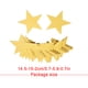 thumbnail image 3 of Inteprter Estrellas colgantes Adorno de cartel pequeño Decoración de fiesta Adornos de estrellas creativas Suministros festivos Accesorios de diseño Kits de decoración para fiestas amarillo dorado Inteprter HA059433-02, 3 of 6