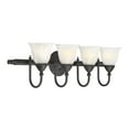 thumbnail image 4 of Savoy House 8-1062-4-13 Brunswick 4-Light Bathroom Vanity Light (31" W x 9"H), 4 of 6