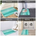 thumbnail image 6 of Goofa 16"x24" Inches Teal Turquoise Doormats for Outdoor Entrance - Non-Slip Welcome Mat, Heavy Duty Door Mats Outdoor, Spring Doormat, 6 of 9