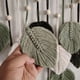 thumbnail image 5 of Hoja Macramé Colgante de Pared Boho Habitación Decoración del Hogar Tejido Estético Tapiz de Pared Decoración de la Boda de la Habitación del Hogar, 5 of 5