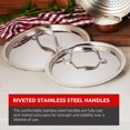 thumbnail image 2 of Lagostina Copper Core Pots and Pans, 5-Ply 11 Piece Stainless Steel Cookware Set, 2 of 7