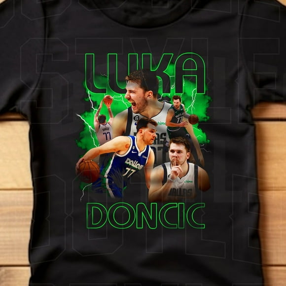 Luka Doncic shirt for Youth Children 90s bootleg rap vintage style basketball tee gift for Dallas basketball fan boys girls steetwear