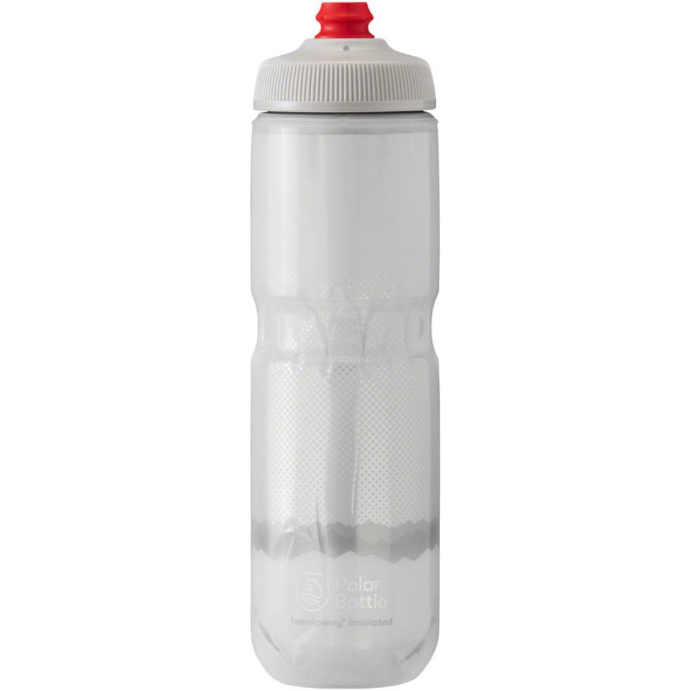 Polar Bottles Breakaway Ridge Insulated Water Bottle 24oz, White