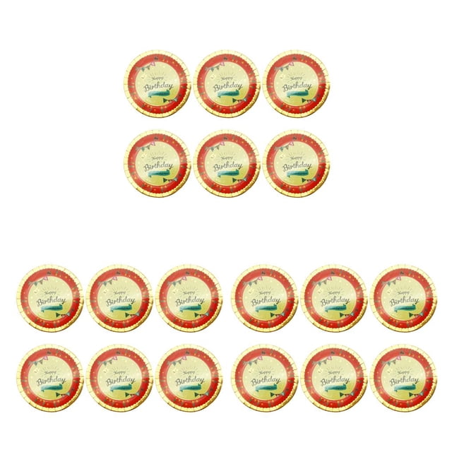 pitrice 6 Pcs Gâteaux Jetables Plateau en Papier Rond Planches à Gâteau Dessert Popularité 3Ensemble