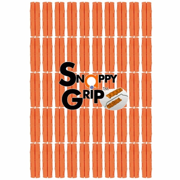 Snappy Grip Light Orange Ergonomic Bucket Handles Bulk Lot of 50 Handles
