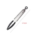 thumbnail image 4 of Yuarrent BBQ Grilling Tong Anti-slip Barbecue Food Grill Clamp Handle Portable Tool Reusable Meat with Long for Kitchen Picnic Cocina y Comedor 27.5x4cm Yuarrent HA0885-01, 4 of 6
