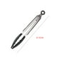 thumbnail image 4 of Pinza de barbacoa Wosthever Pinza de acero inoxidable TPR de nailon para cocinar Barbacoa Ensalada 9 pulgadas, 4 of 6