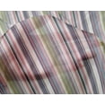 thumbnail image 3 of oneOone Silk Tabby Fabric Multicolor Stripe Printed Craft Fabric BTY 42 Inch Wide, 3 of 3