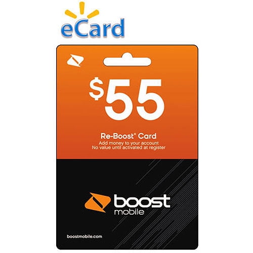 Boost Mobile 35 Re Boost Card Email Delivery Walmart Com