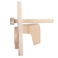 thumbnail image 2 of Support à lunettes en bois en forme d'animal paresseux, décoration de bureau pour femmes, hommes, enfants et amis, 2 of 4