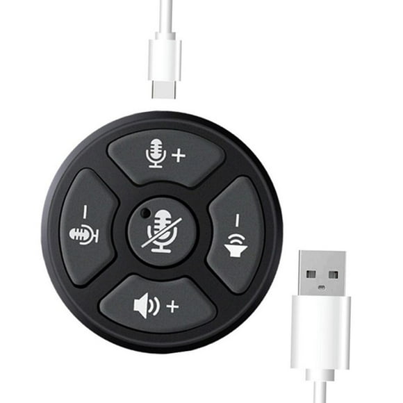 Microphone de Conférence USB Micro Voix 360, avec Micro à Condensateur Omnidirectionnel pour l'Enregistrement de Vidéoconférence