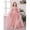 Pink-8Y, variant on Elegant Pink Tulle Ball Gown Dress With Embroidered Waistband