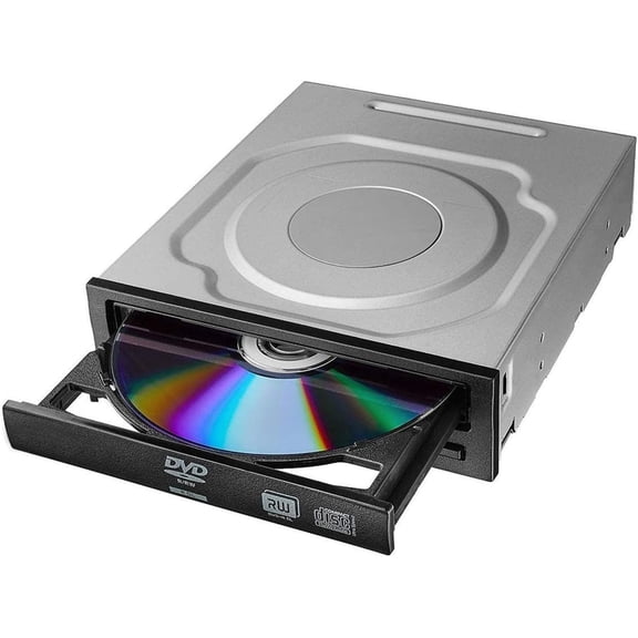 Restored TechMagnet Desktop PC Internal DVDRW SATA 24x DVD 56x CD ROM Built-in DVD Optical Drive Device Tray Loading Reader Writer Burner Compatible with Dell, Lenovo, HP, Asus, Acer