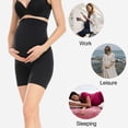 thumbnail image 6 of High waistband safety pants High elastic comfort pregnant women's safety pants Soft belt, 6 of 6