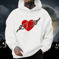 thumbnail image 2 of toraway Sweatshirts for Men Trendy Plus Size Men's Hooded Sweatshirt S, 2 of 4