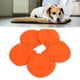 thumbnail image 5 of Collar cónico ajustable para perros y gatos con estampado floral de vaca, impermeable, transpirable, plegable, talla S, 5 of 8