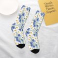 thumbnail image 4 of Goofa Daisies Flowers Pattern Children's Crew Socks, Kids' Daily Wear and Sports Socks, Breathable Socks, Sports Socks, Moisture-Wicking Socks for Children, 4 of 6
