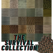 Paracord Planet | 550 Paracord 10 FT (Hanks) Camo Colors – Type III 550 LB Test Parachute Cord